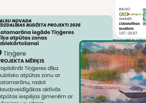 Tiņģeres projekta pieteikums līdzdalības budžeta konkursam 2026