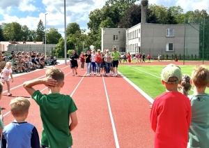Valdemārpils vidusskolas sporta laukuma atklāšana