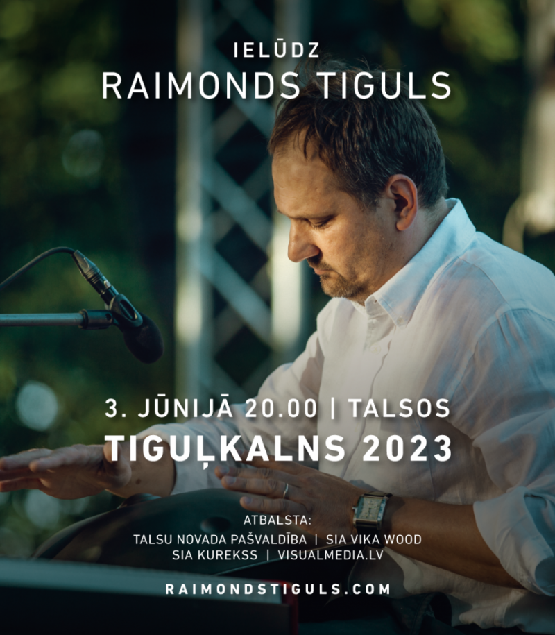 Raimonds Tiguls ielūdz uz koncertu