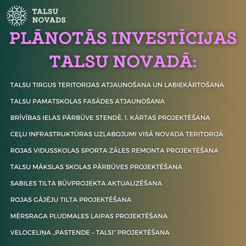 Investīciju projekti