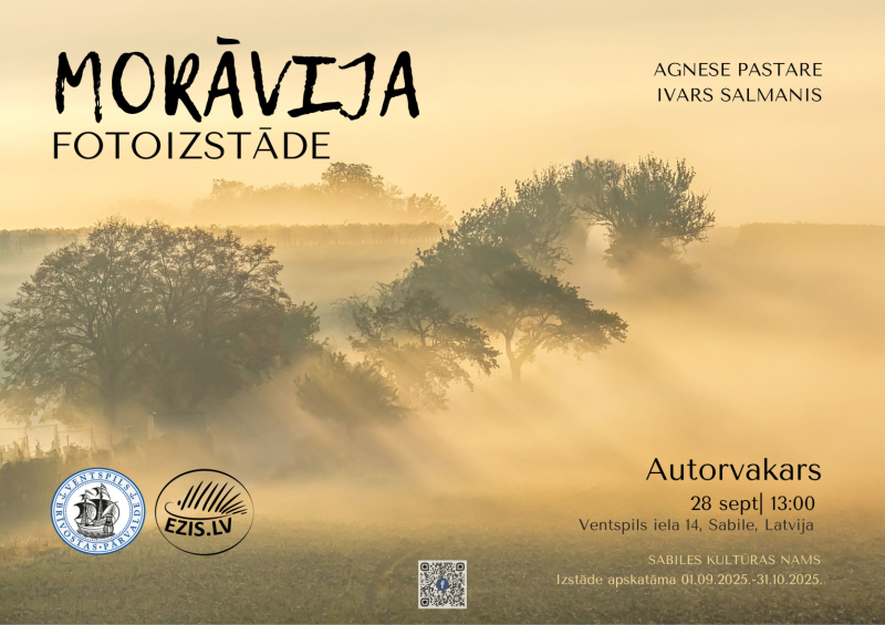 Fotoizstādes Morāvija autorvakars