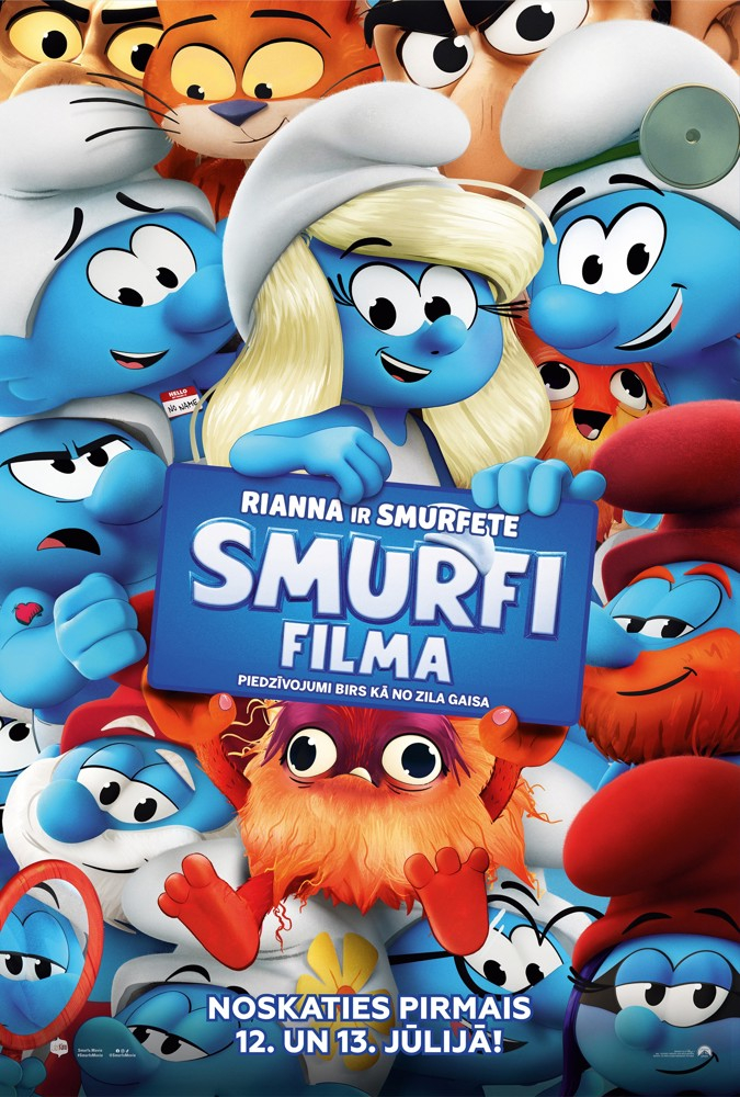 Smurfi: Filma afiša