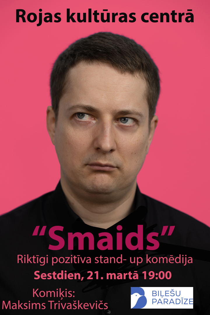 Maksima Trivaškeviča stand-up komēdija „Smaids”