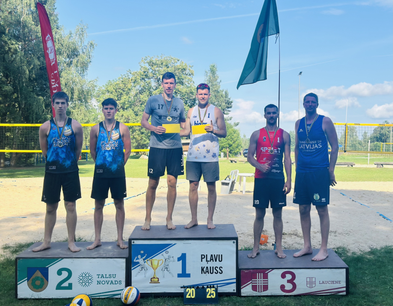 Aizvadīts Talsu novada čempionāts pludmales volejbolā 