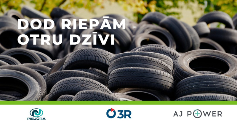 Akcijas Dod riepām otru dzīvi afiša