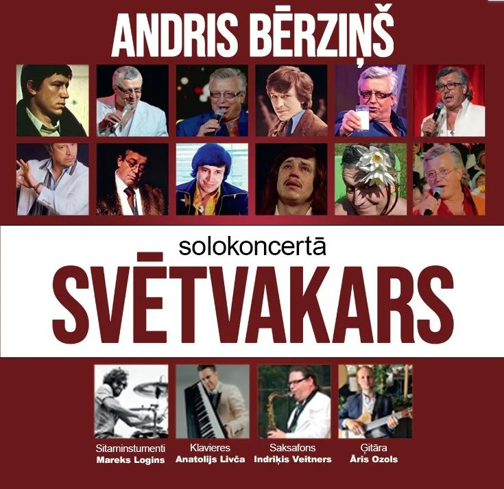 Andra Bērziņa solokoncerts „Svētvakars”