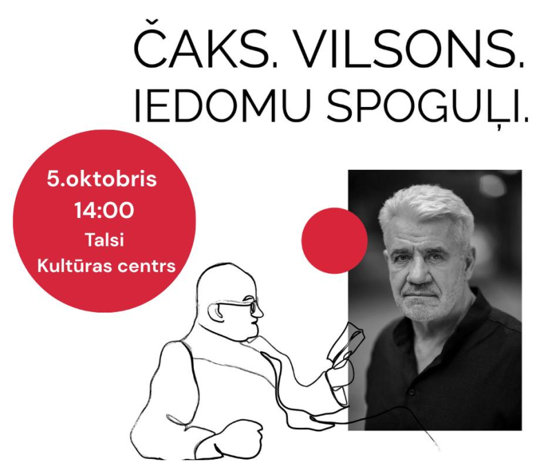 Čaks. Vilsons. Iedomu spoguļi. afiša