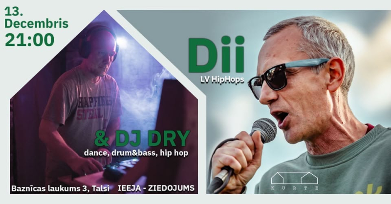 DII LV HipHop & DJ DRY afiša
