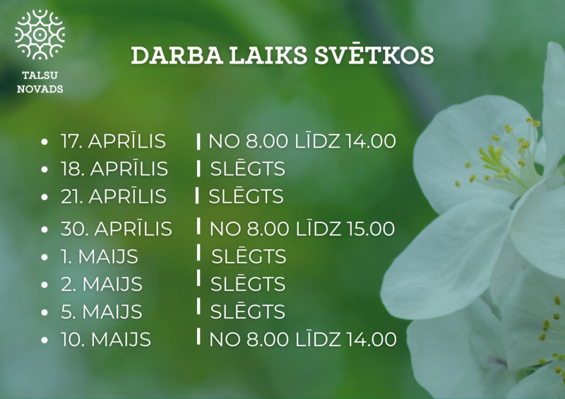 Darba laiks svētkos