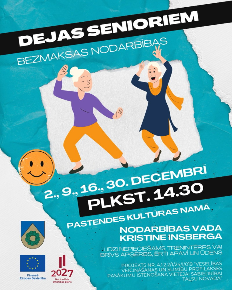 Dejas senioriem afiša