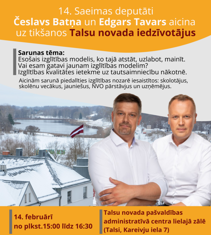 Tikšanās ar Saeimas deputātiem. Informatīvs attēls