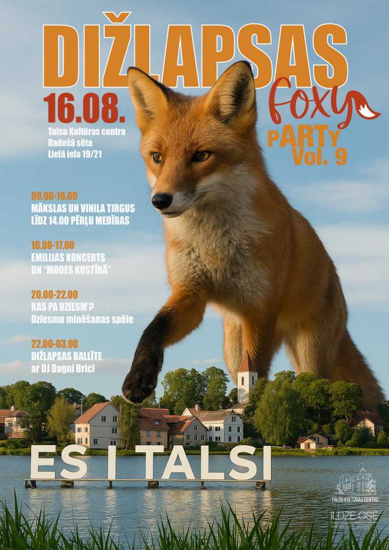 Dižlapsas foxy party