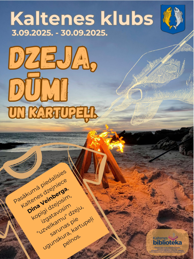 Pasākuma Dzeja, dūmi un kartupeļi afiša