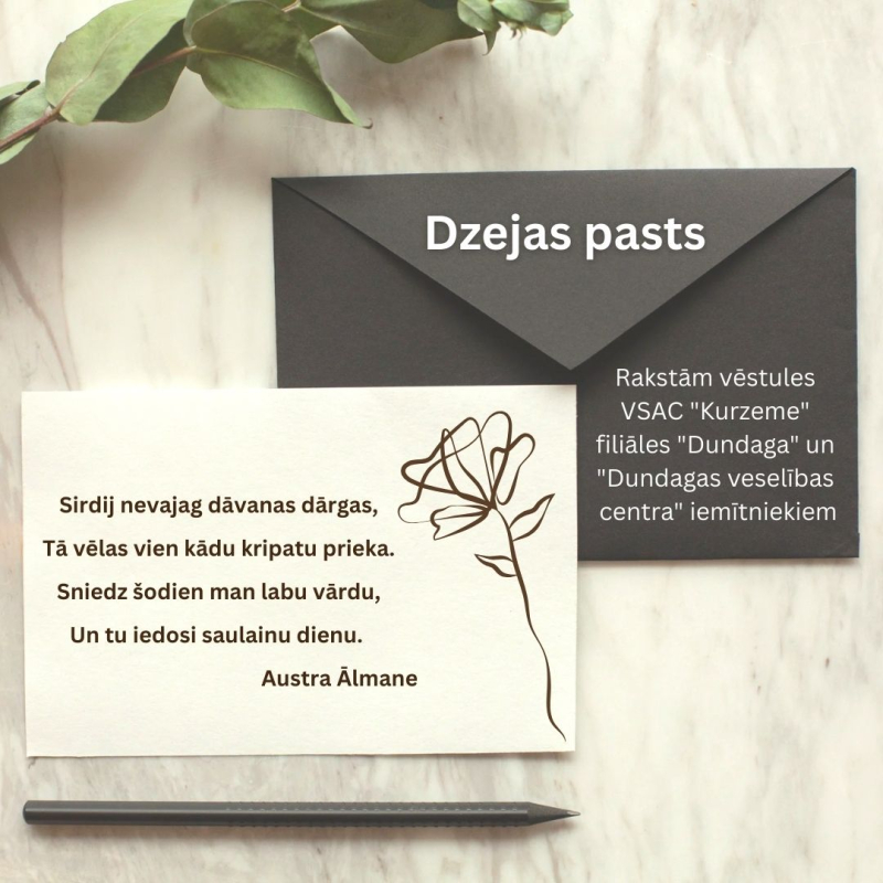 Vēstuļu rakstīšanas akcija Dzejas pasts 