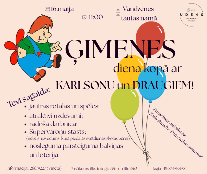 Ģimenes dienas Vandzenē afiša