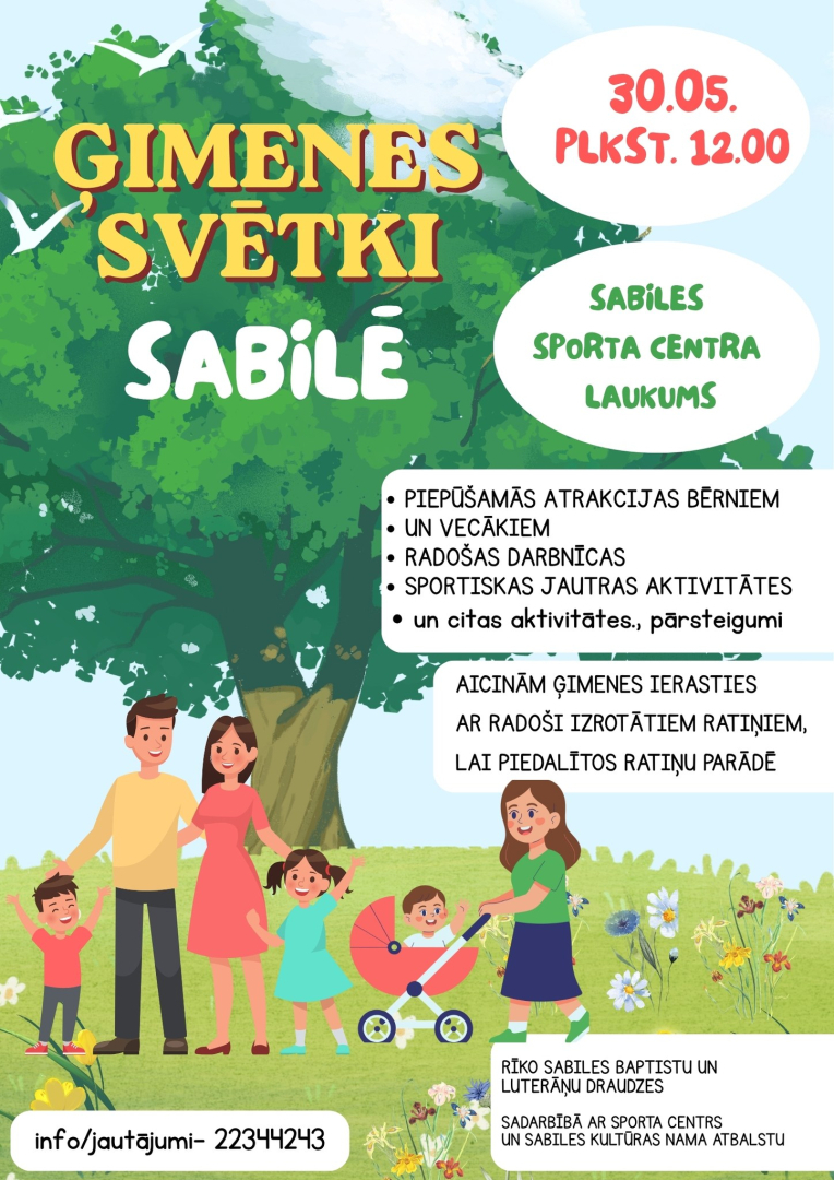 Ģimenes svētki Sabilē