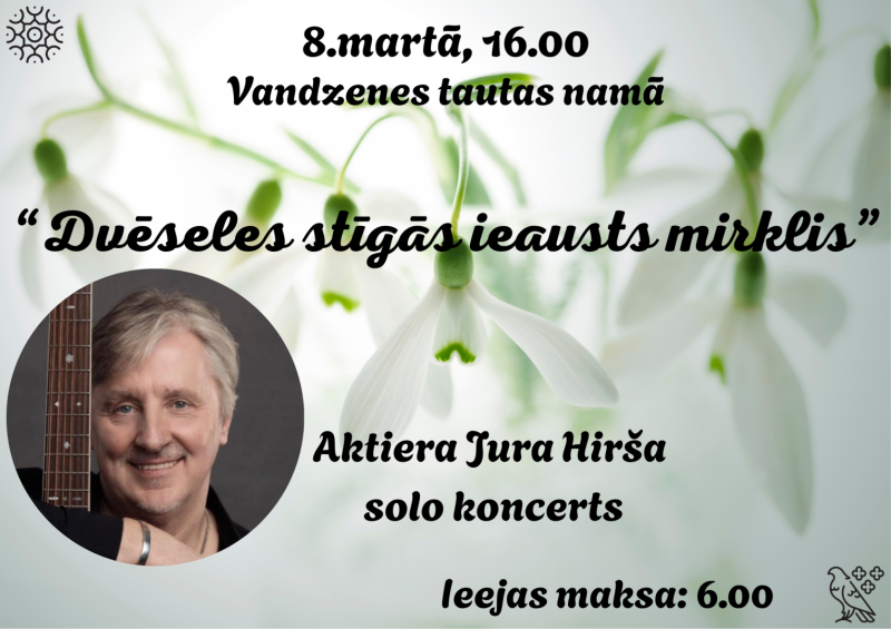 Dvēseles stīgās ieausts mirklis 