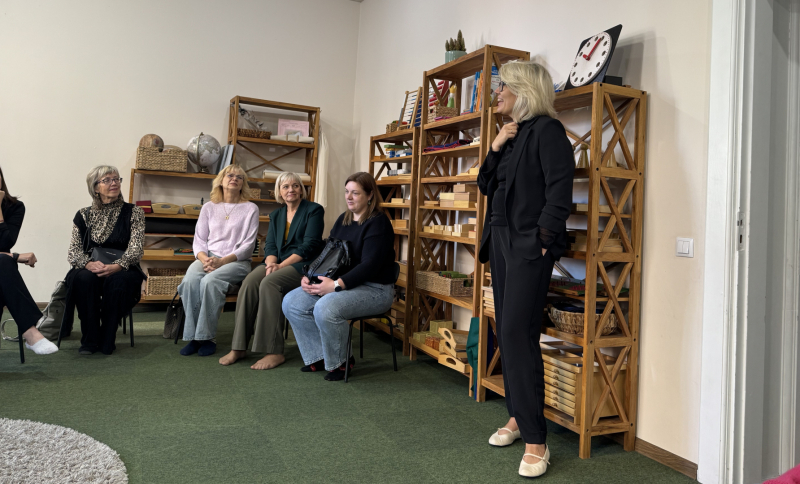 Metodiskā diena Talsu novadā: vizītes Montessori bērnu mājā un RigaBrain centrā