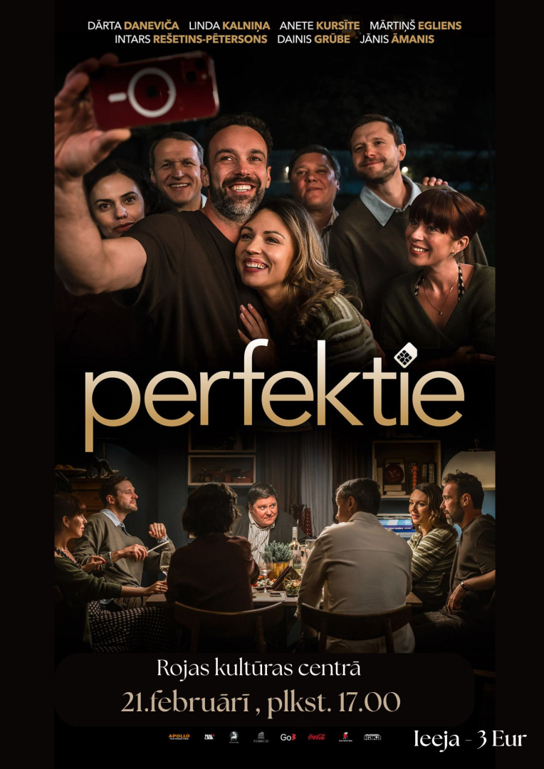Izrādes Perfektie afiša