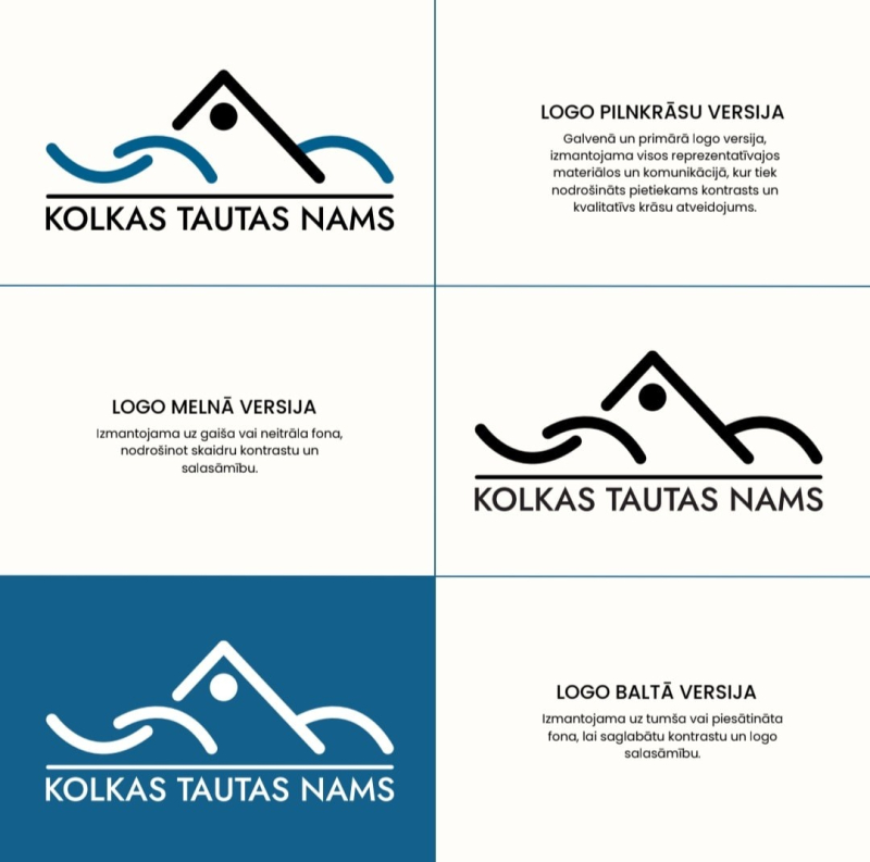Izvēlēts jaunais Kolkas tautas nama logo
