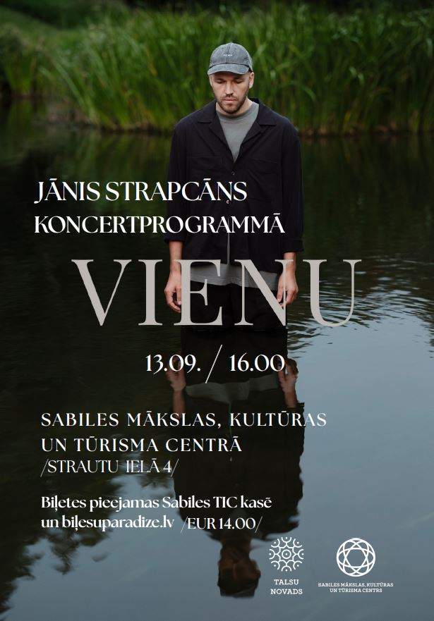 Jānis Strapcāns koncertprogrammā „Vienu”