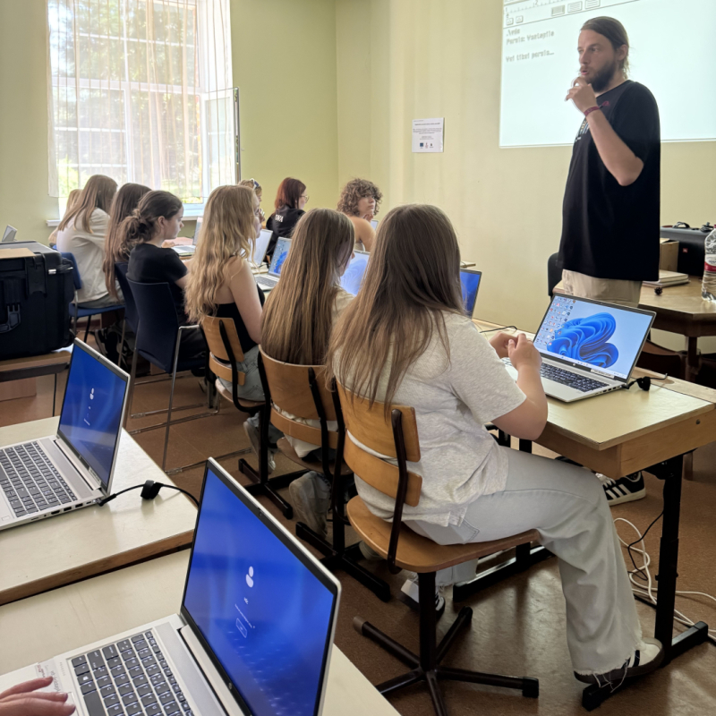 Jauniešiem pieejamas jaunas digitālās iespējas Talsu novadā
