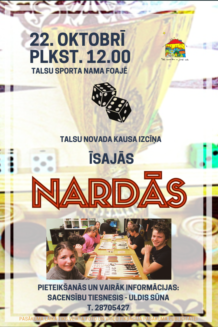 Kausa izcīņa īsajās nardās afiša