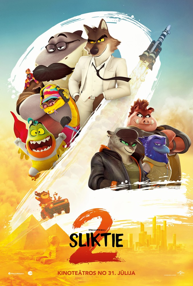 Kino afiša filmai Sliktie 2