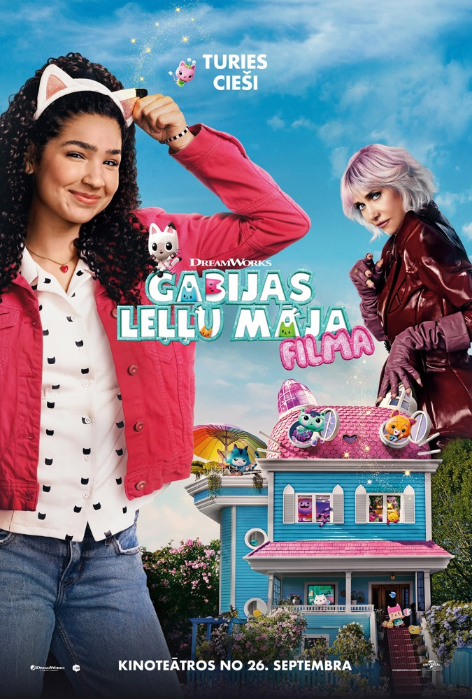 Kino afiša filmai Gabijas leļļu māja