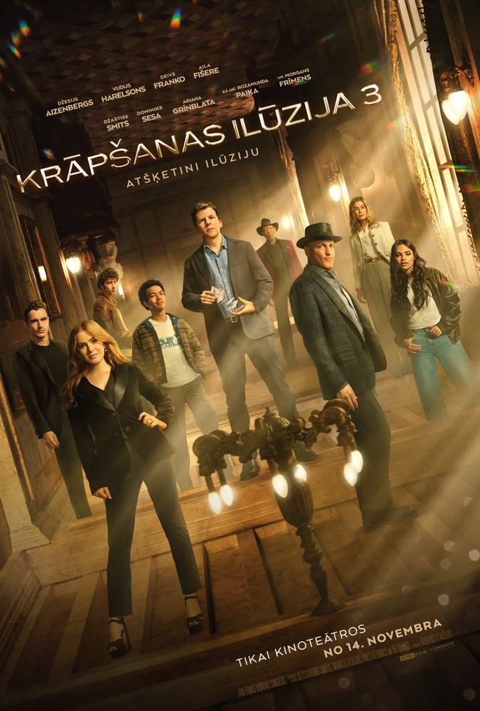 Kino afiša filmai Krāpšanas ilūzija 3