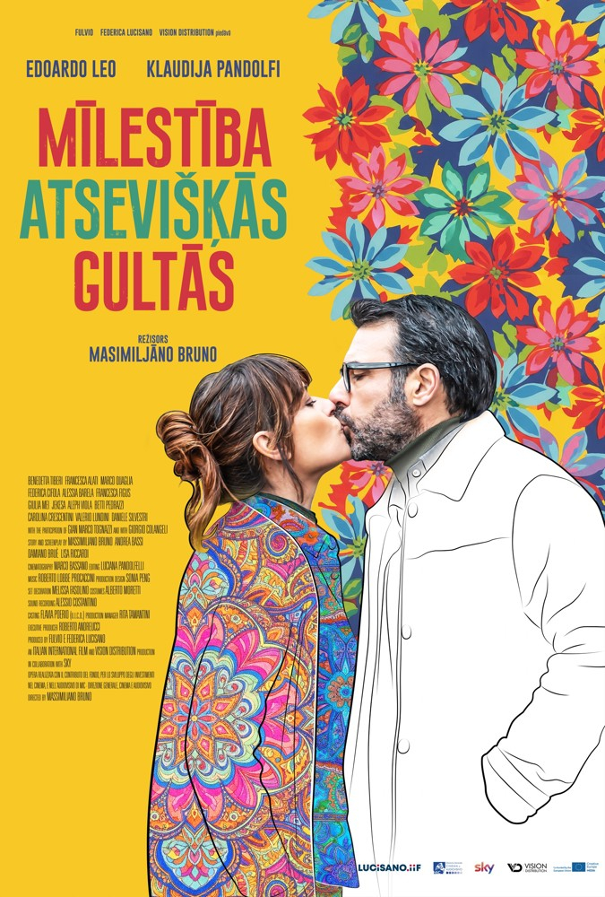 Kino afiša filmai Mīlestība atsevišķās gultās