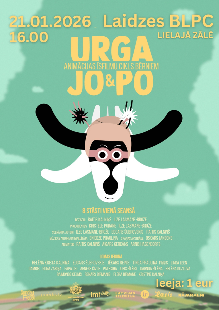 Kino seansa Urga Jo un Po afiša