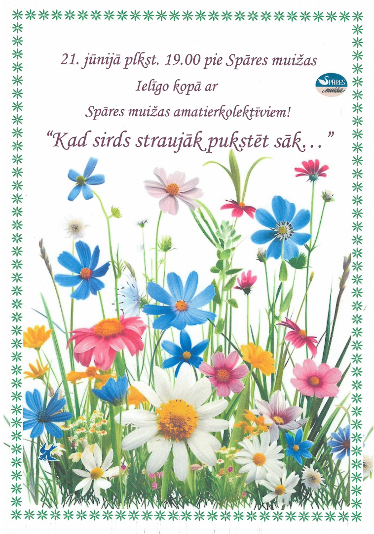 Kad sirds straujāk pukstēt sāk afiša