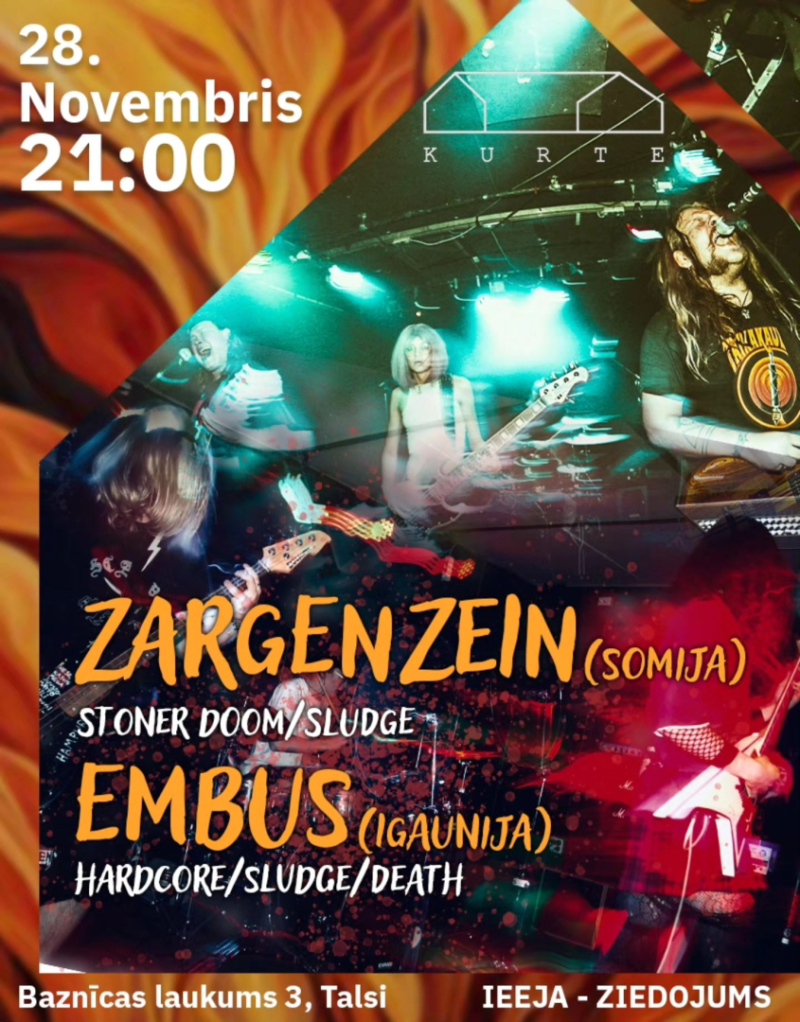 Kurtes pasākuma afiša