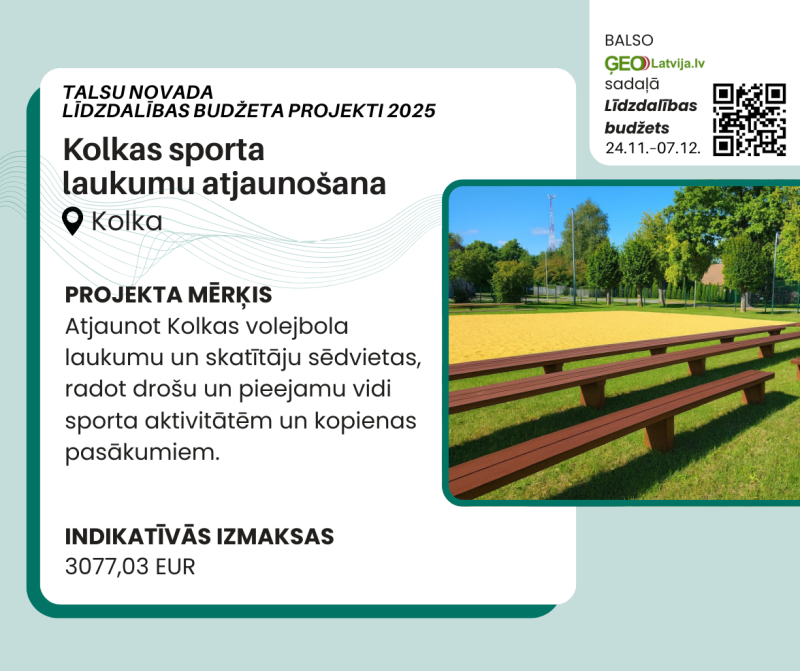 Sākas balsošana par līdzdalības budžeta projektiem