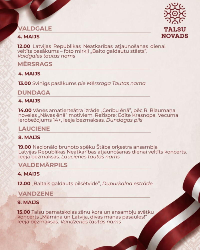 Latvijas Republikas svētku norise