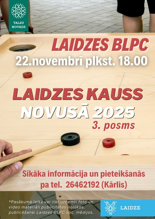 Laidzes kausa novusā afiša