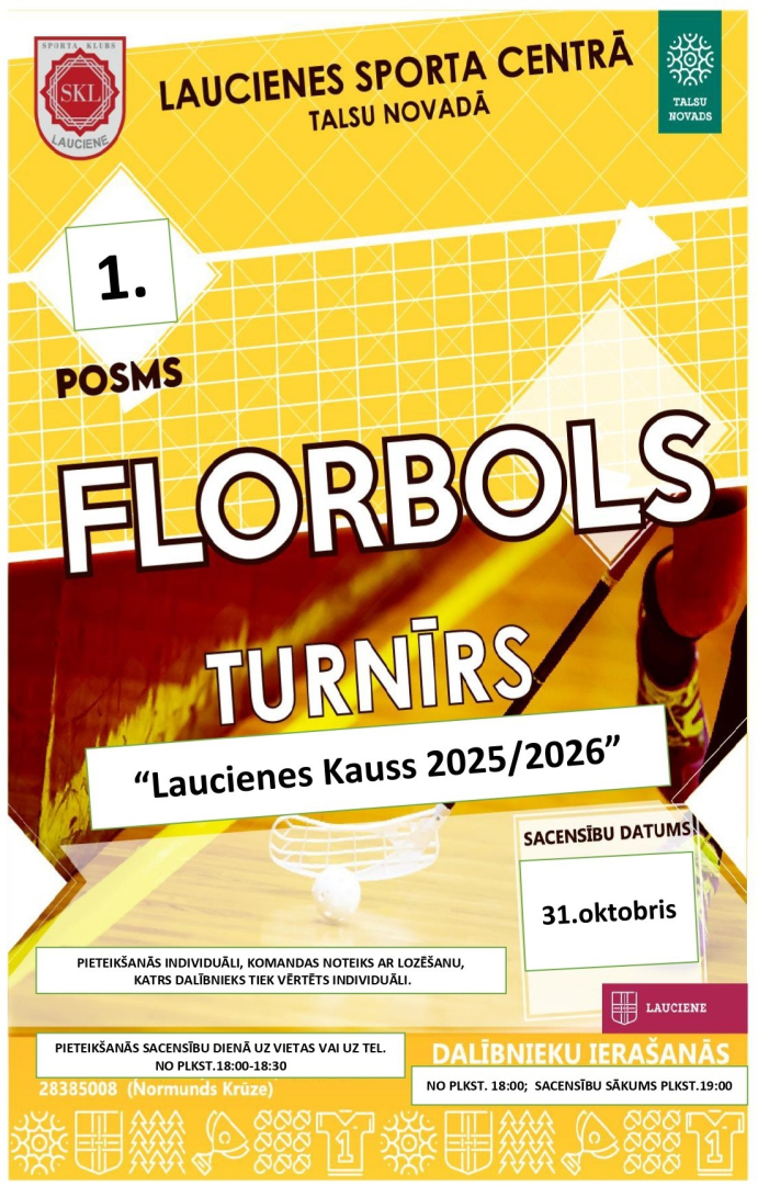 Laucienes kausa florbolā afiša