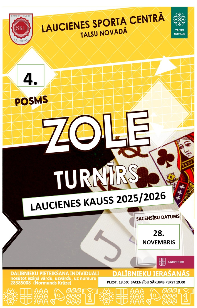 Laucienes zoles turnīra afiša