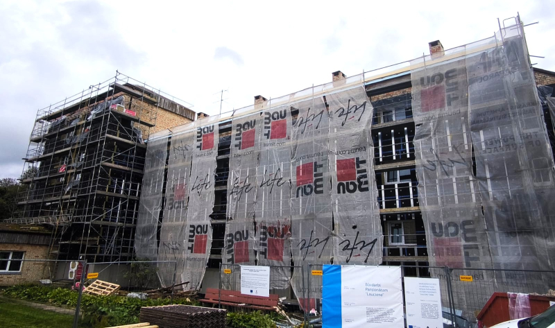 Īsteno projektu pansionāta „Lauciene” ēku energoefektivitātes uzlabošanai