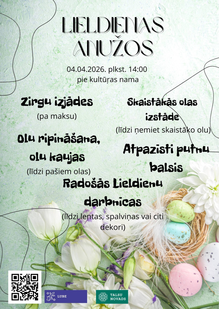 Lieldienu Anužos afiša