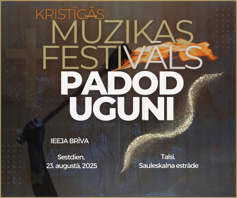 Mūzikas festivāls padod uguni
