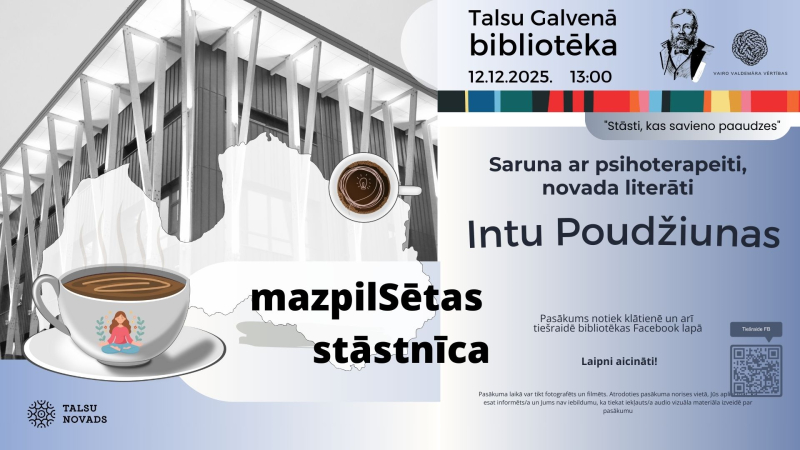 Mazpilsētas Stāstnīcas afiša