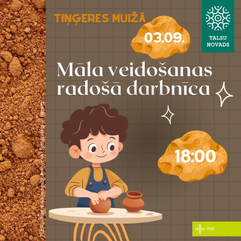 Māla veddošanas radošā darbnīca