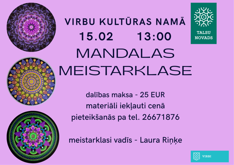 Mandalas meistarklase