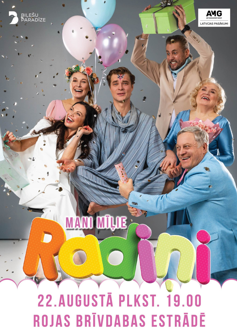 izrādes mani mīļie radiņi afiša