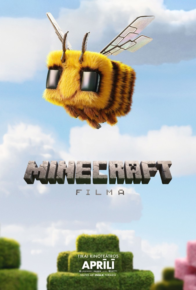 Minecraft filmas afiša