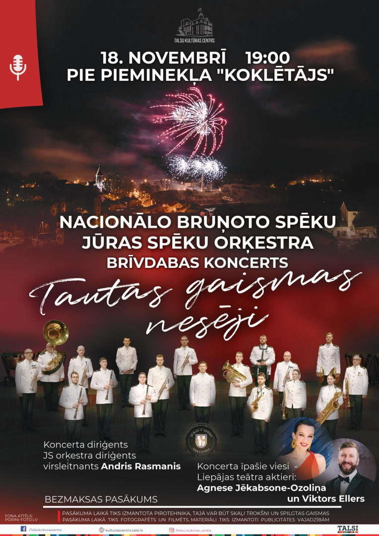 Orķestra koncerta afiša