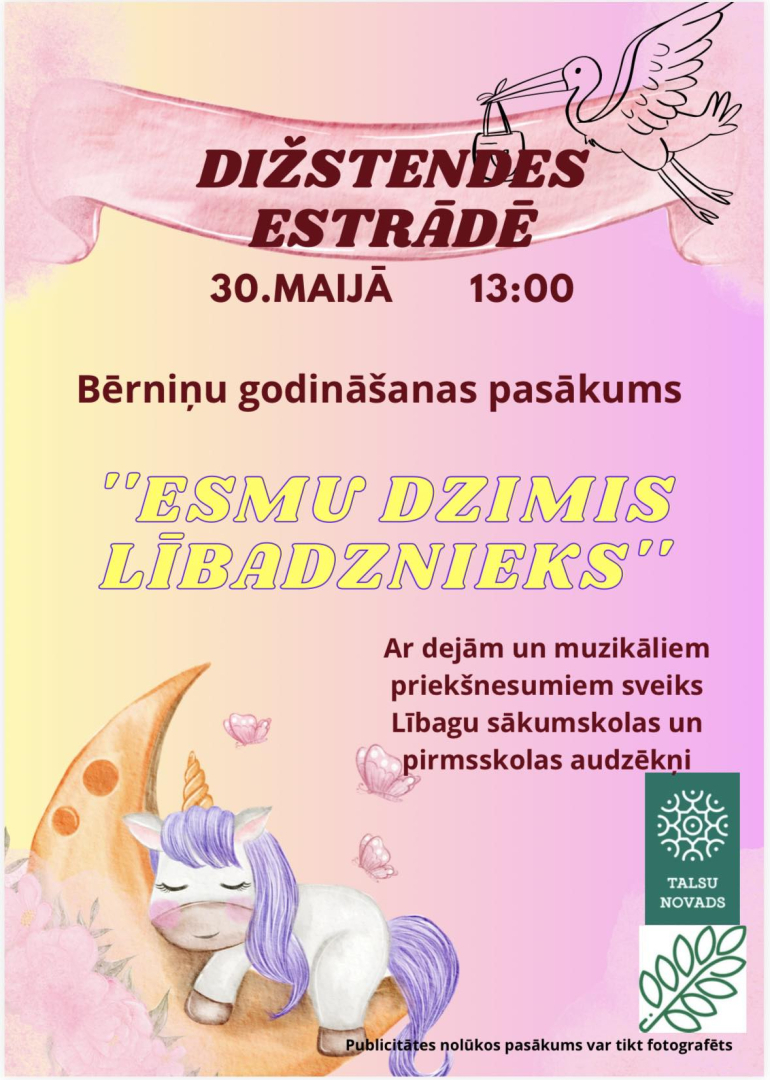Bērniņu godināšanas pasākums „Esmu dzimis Lībadznieks”