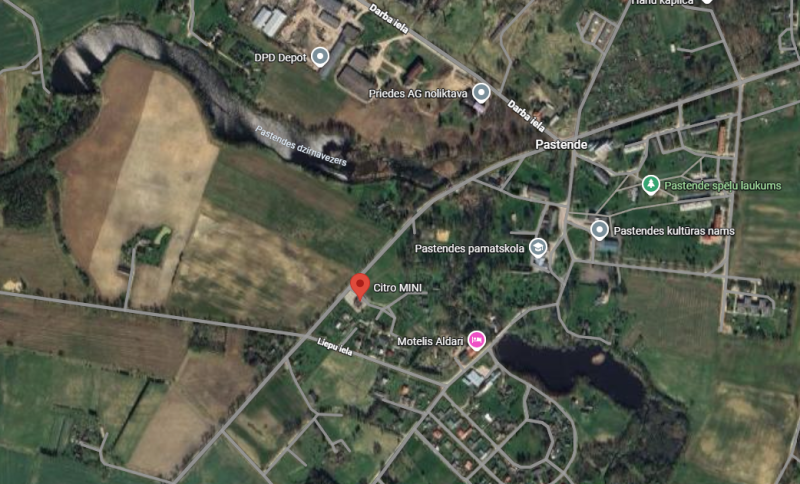 Pastende, negadījums